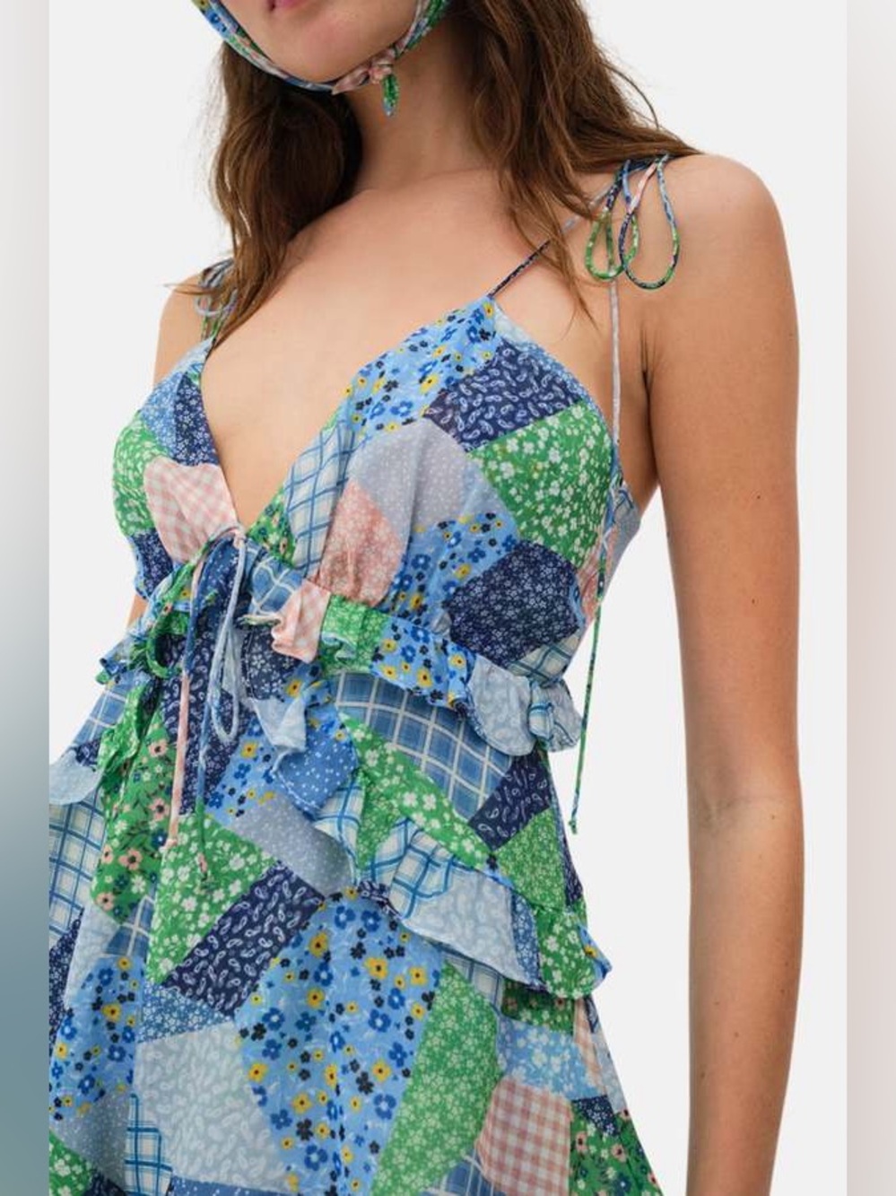 NWT For Love & Lemons Juniper Romper - Picture 2 of 16